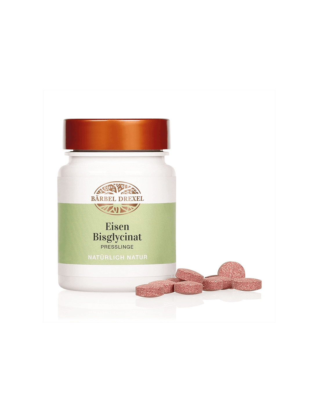 Eisen Bisglycinat / Železo (bisglicinat) iz rastlinskih virov, 96 tablet <tc>Bärbel Drexel</tc>