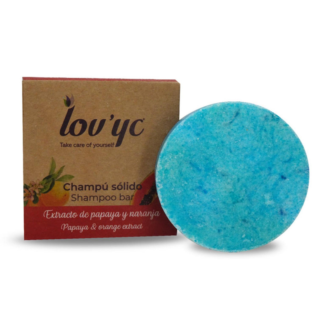 Elie saab lovyc papaya y naranja champo solido 50g