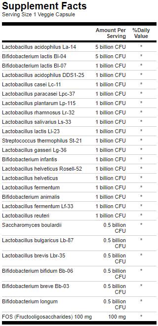 EPIC-PRO 25-Strain probiotik 30 milijard CFU-30 kapsul