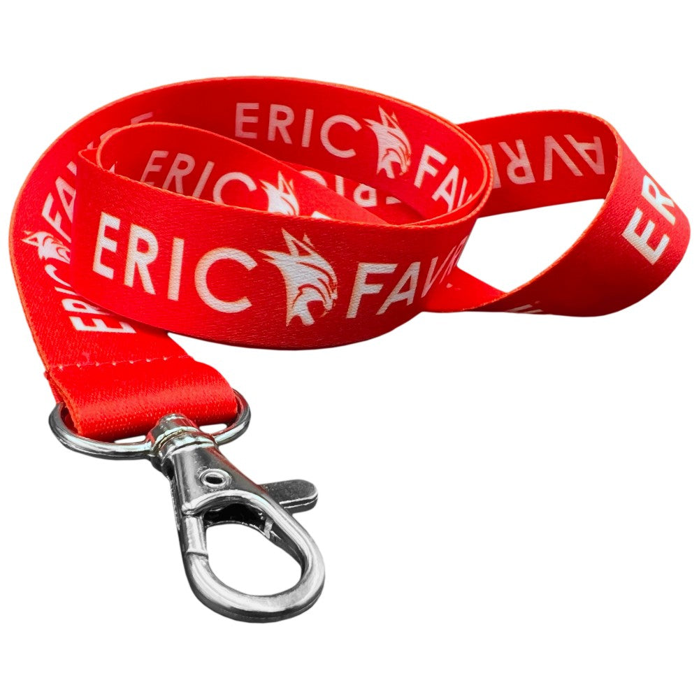 Povezava Keychain Eric Favre - rdeča