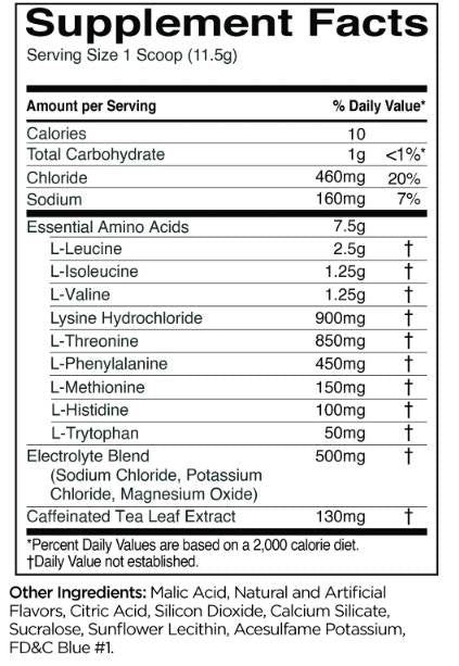 Essential Amino 9 | Energija s kofeinom - 345 gramov