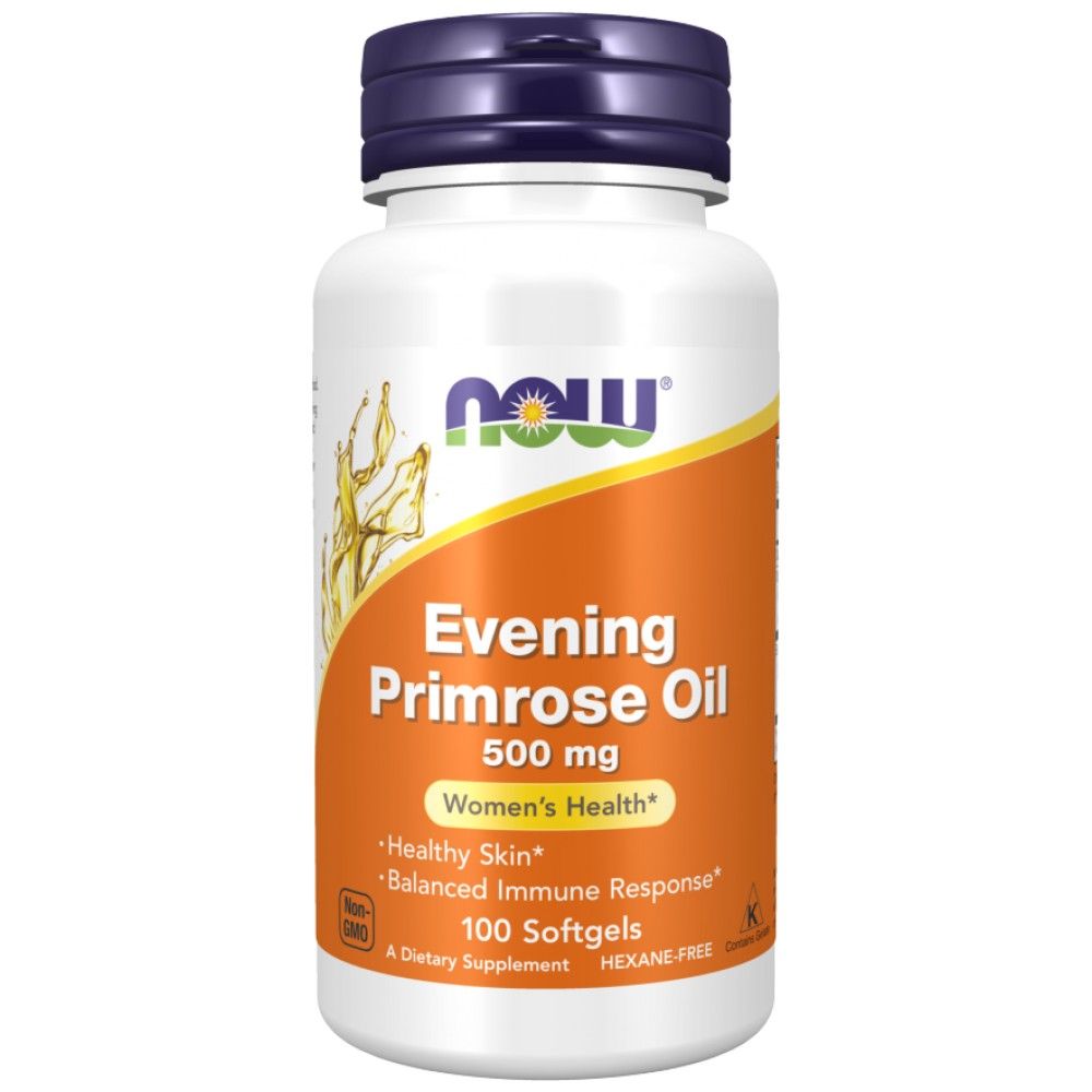 Večerno olje Primrose 500 mg - 100 gel kapsul