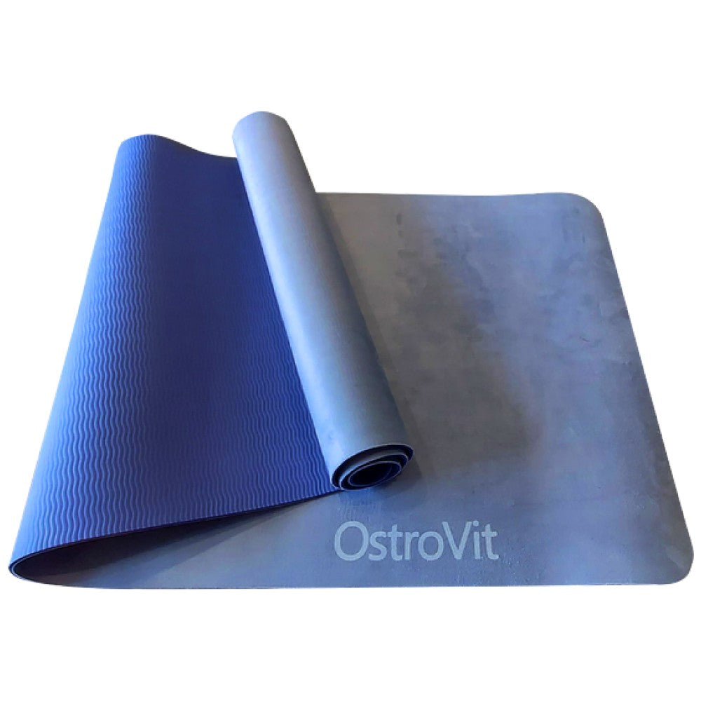 Vaja joga preproga z plišasto mikrovlaken | Vadbena preproga joge z plišastim pokrovom mikrovlaken 183 x 61 x 0,5 cm