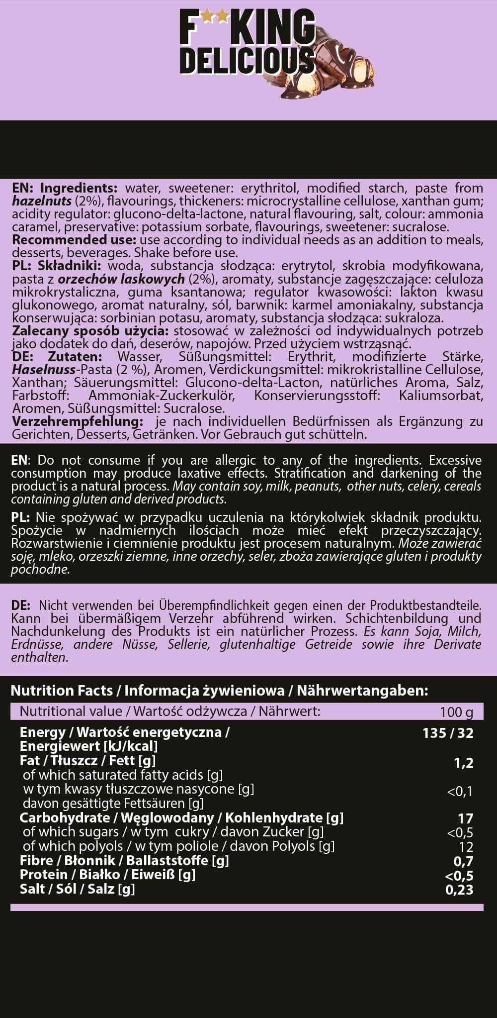 F ** King Okusna omaka - različni okusi - 540 ml