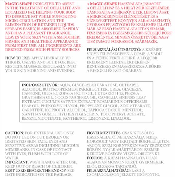 Proticelulitna krema - 200 ml