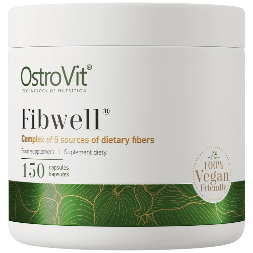 Fibwell® Caps | Kompleks 5 virov prehranskih vlaken 150 kapsul