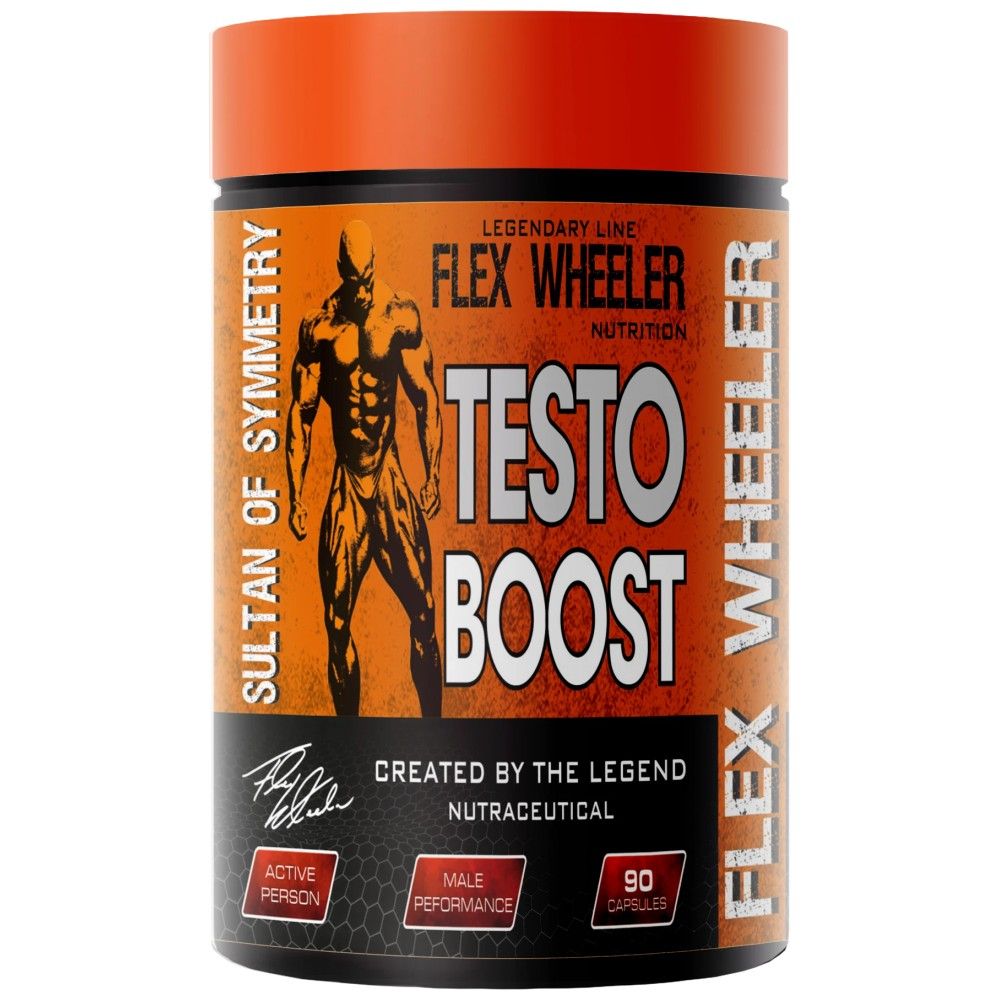Testo Boost | s tribulom, vitamini in minerali - 90 kapsul