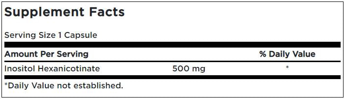 Flush Free Niacin 500 mg - 240 kapsul