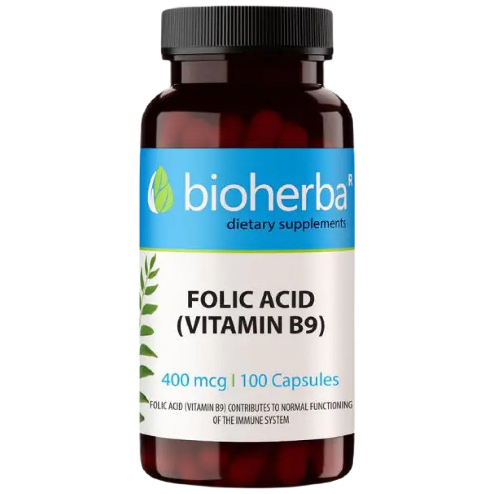 Folna kislina 400 mcg - 100 kapsul