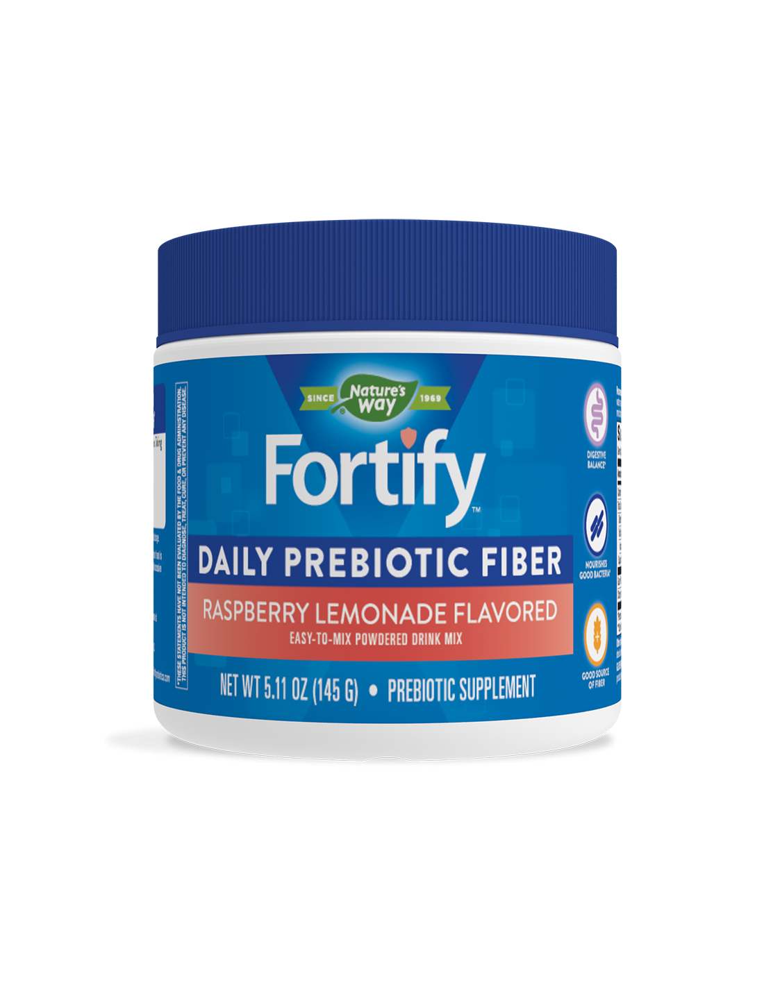 Fortify ™ Daily Prebiotična vlakna - utrjevanje prebiotičnih vlaken - 145 g Narava pot
