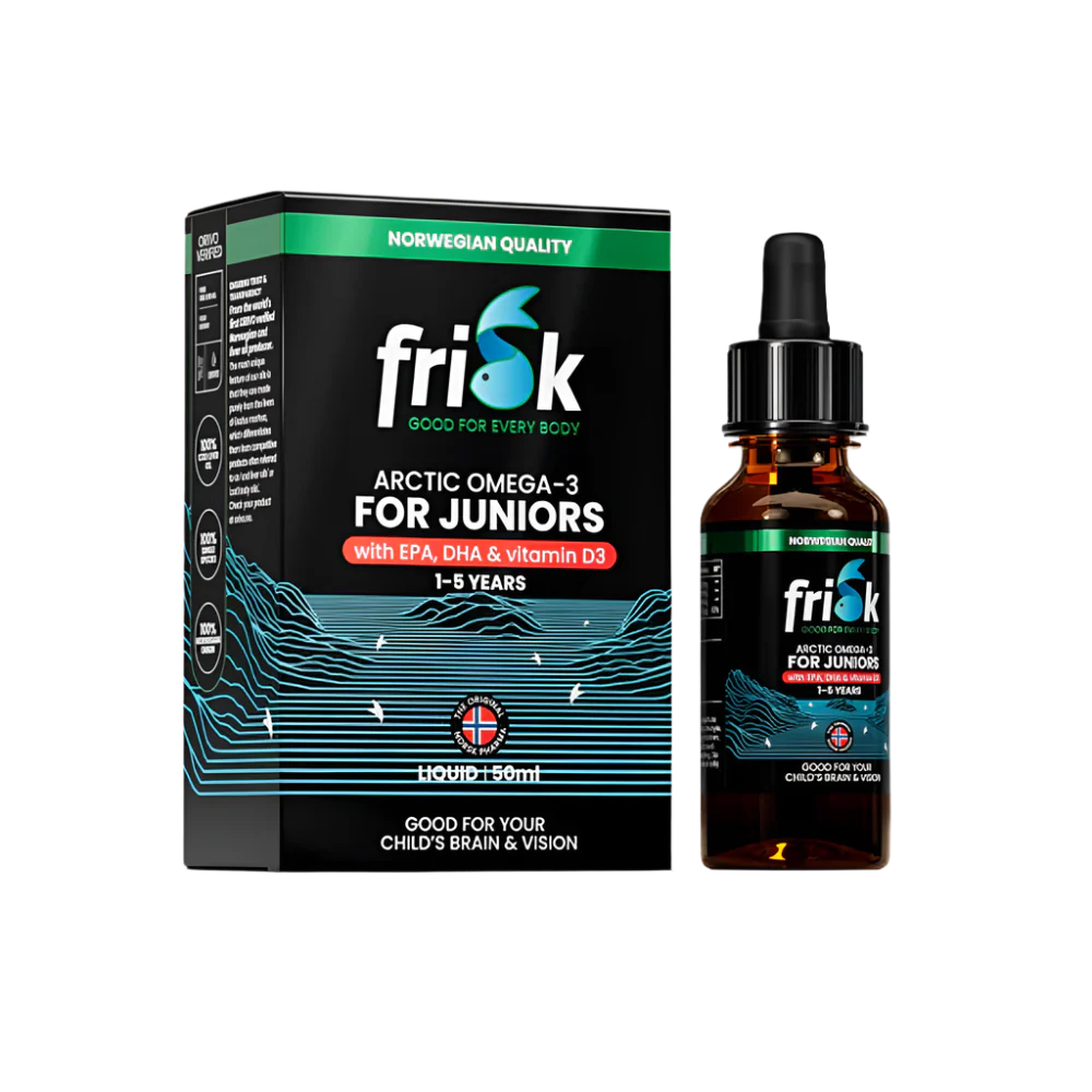 Arktični otroci-omega-3 za otroke-divje ribe z Norveške / limonine okus-50 ml