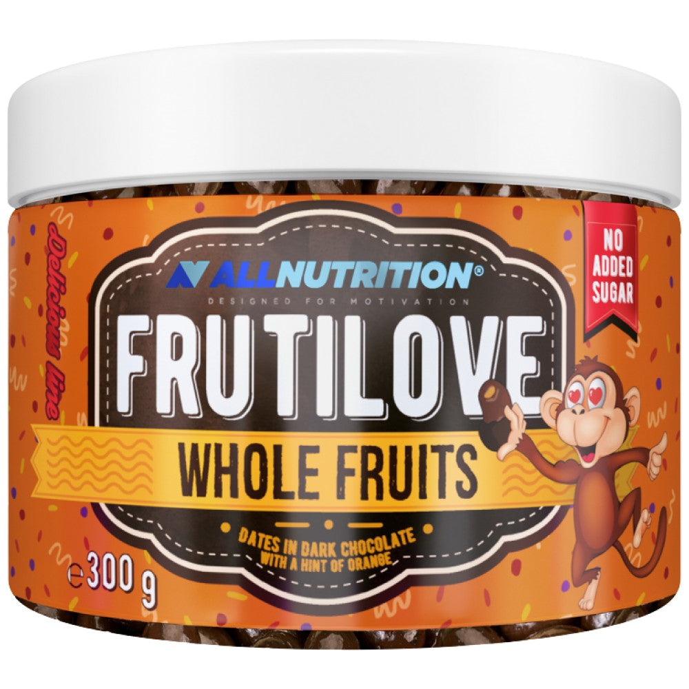 Frutilove | Datumi v temni čokoladi in oranžni 300 grami