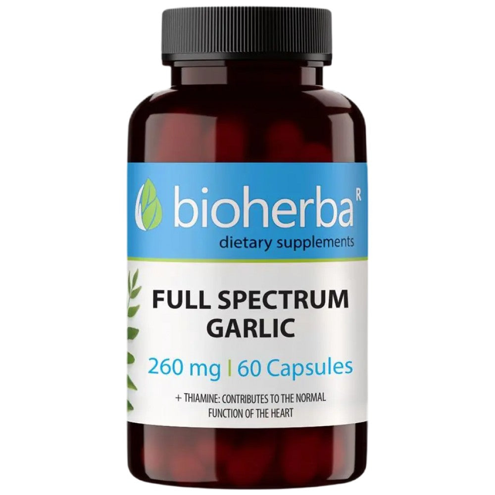 Česen s celotnim spektrom 260 mg - 60 kapsul