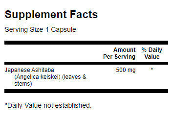 Japonski Ashitaba 500 mg - 60 kapsul.