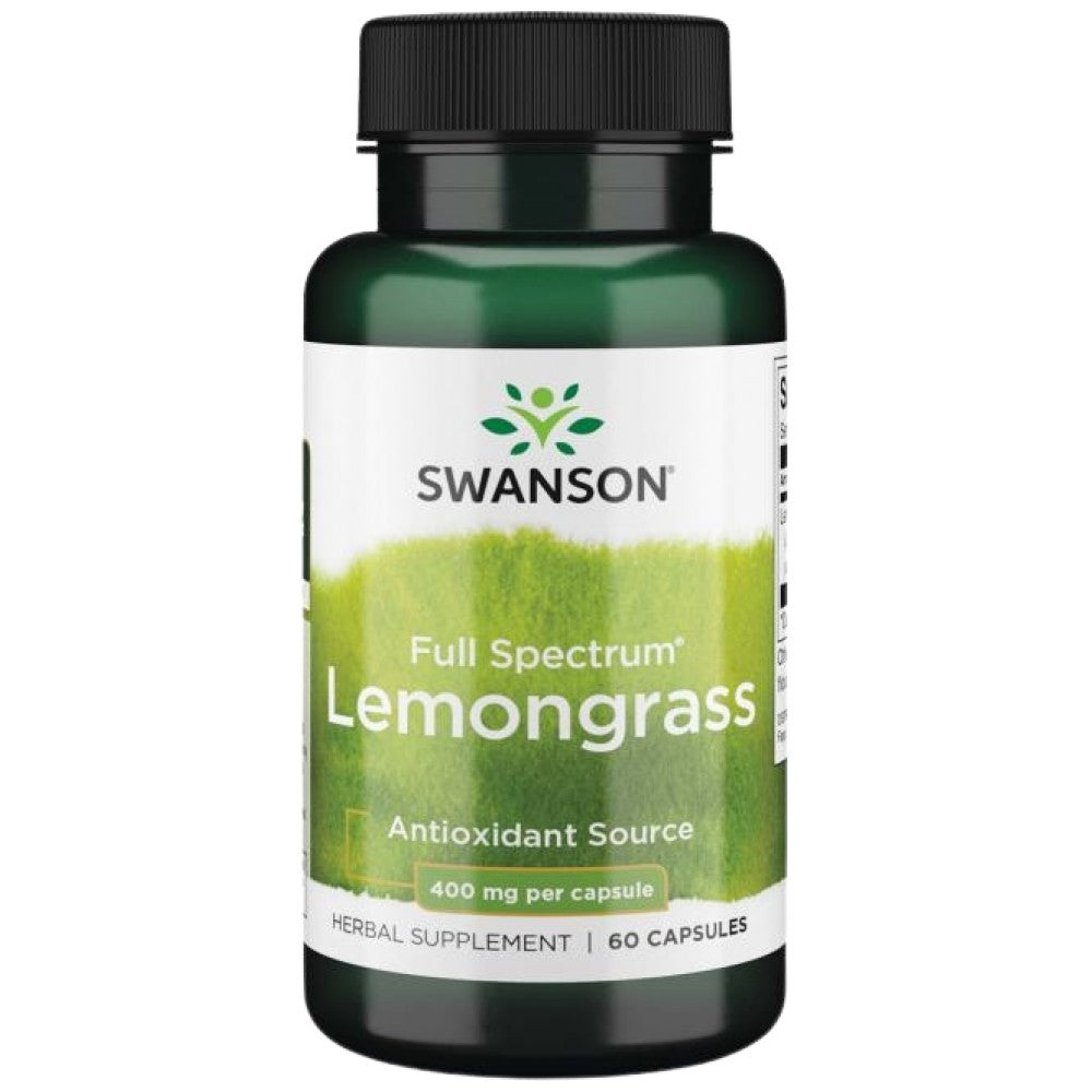 Limonska trava celotnega spektra - 60 kapsul