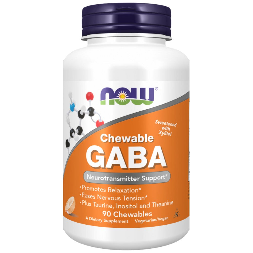 Gaba žvečilni | S tavrinom, inositol & Theanine - 90 žvečilnih tablet