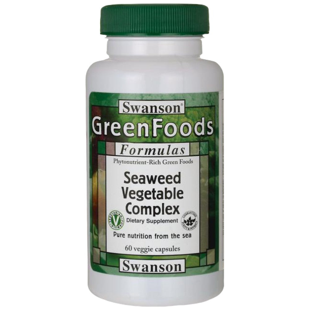 Zelenjavni kompleks morskih alg 60 kapsul