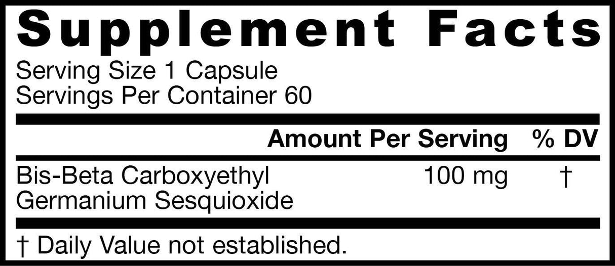Germanium GE-132 100 mg 60 kapsul