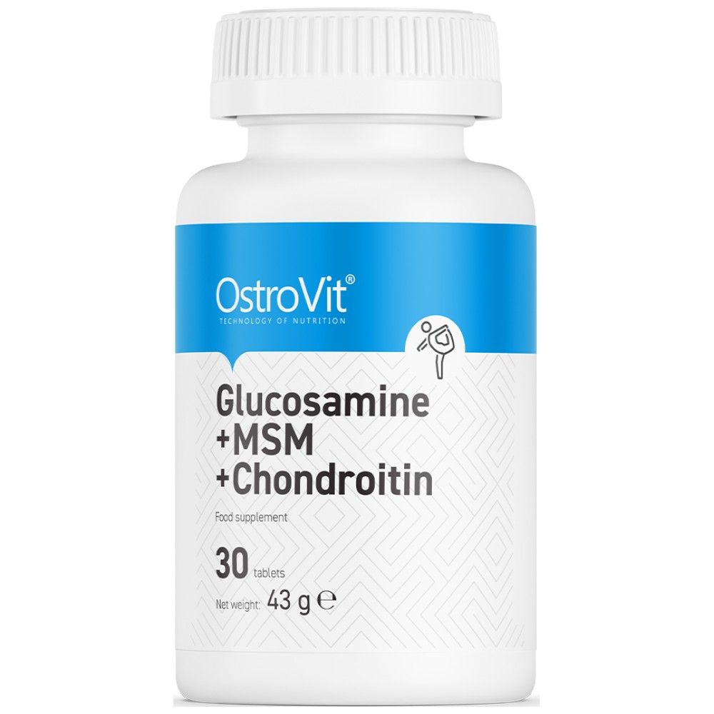 Glukozamin + MSM + hondroitin - 30 tablet