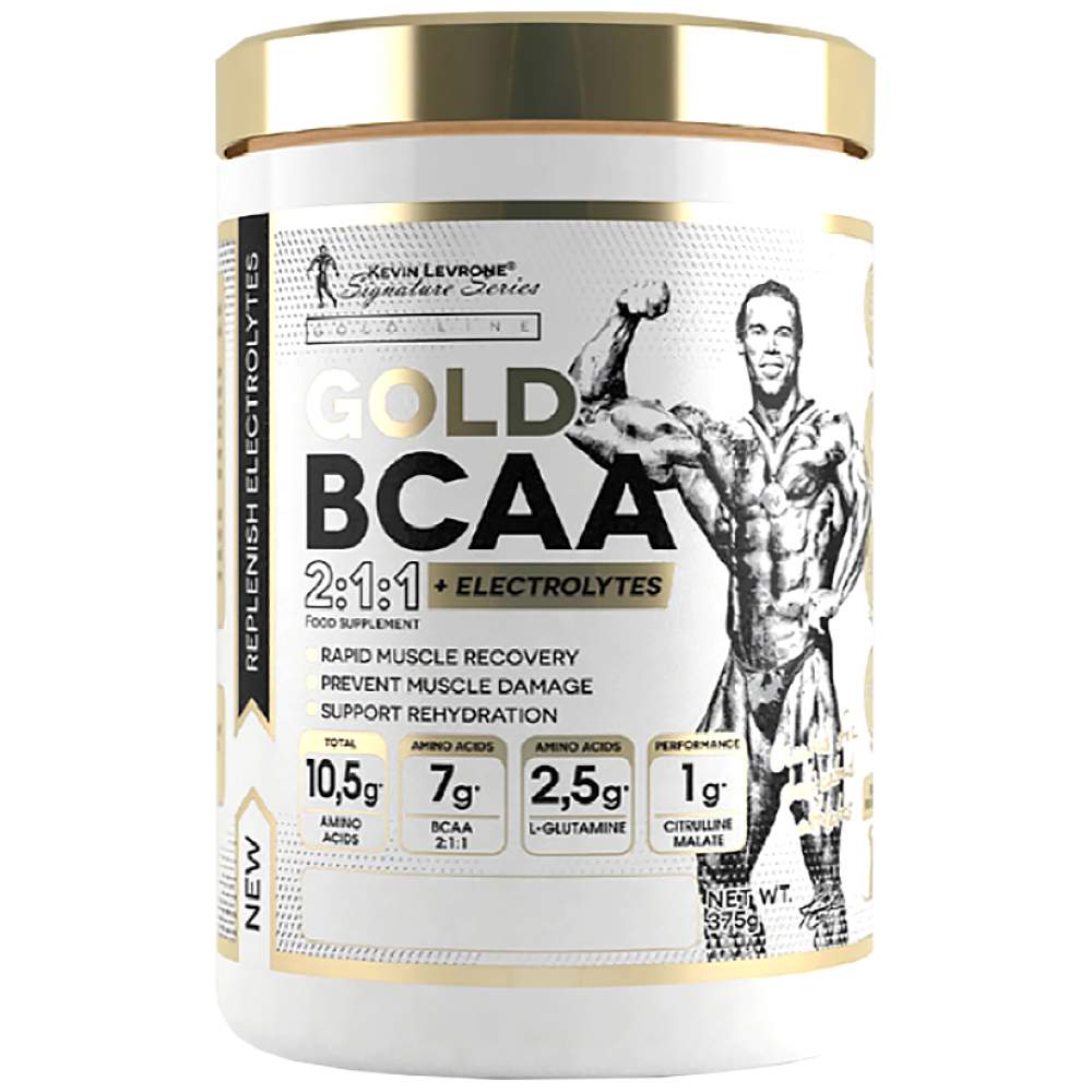 Zlato BCAA 2: 1: 1 | z glutaminom, citrulinom in elektroliti - 375 gramov