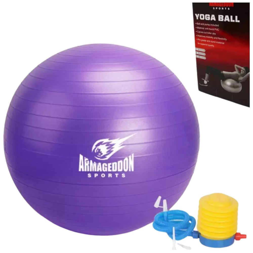 Gimnastična kroglica s črpalko 75 cm / gimnastično kroglico s črpalko 75 cm