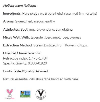 Mešanica olja helichrysum | Helichrysum italicum - 30 ml
