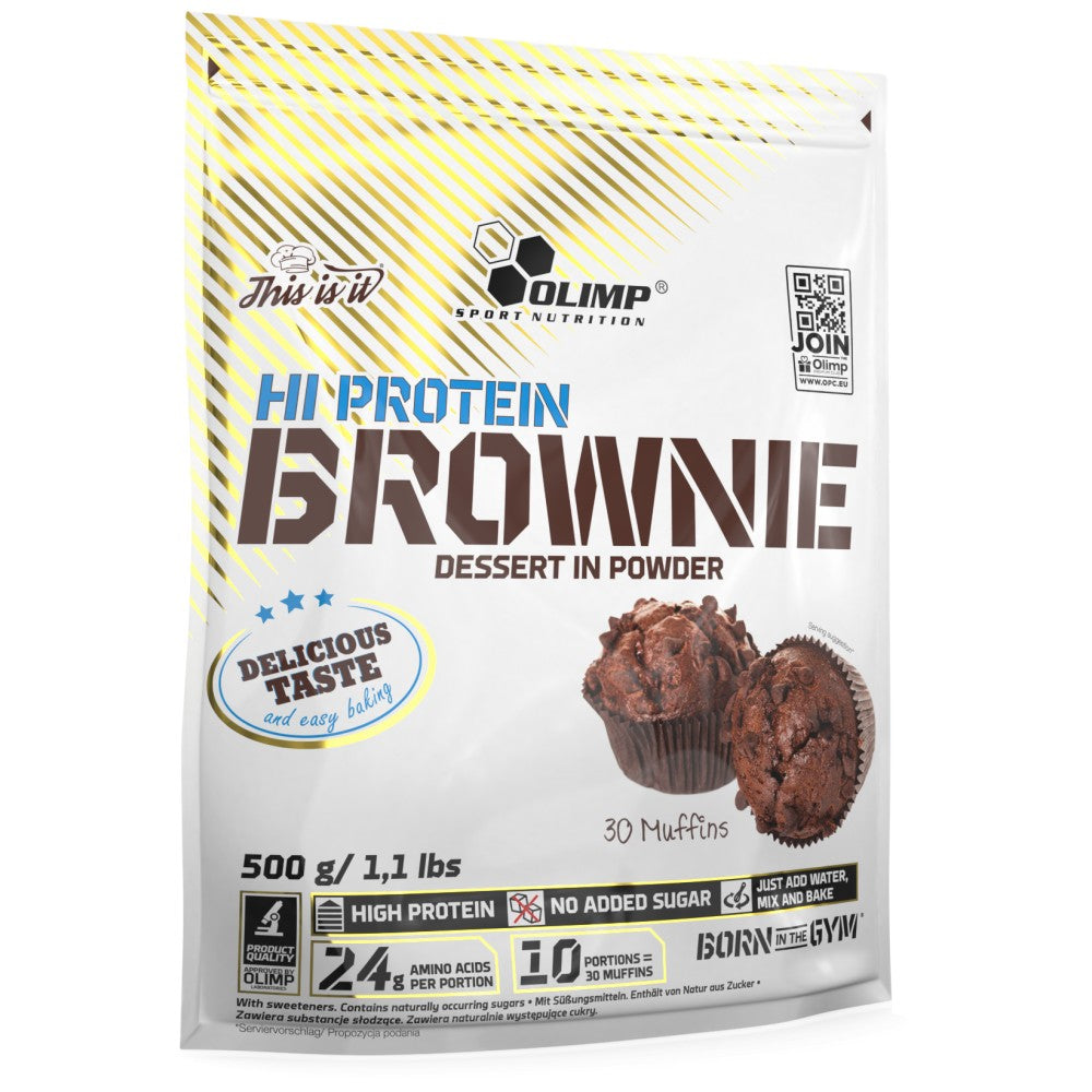 Živjo beljakovinski brownie 500 gramov
