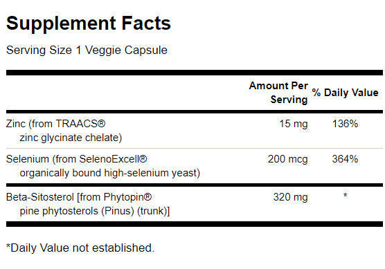 Beta -sitosterol z veliko močjo - 30 kapsul