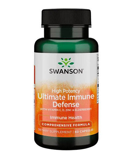 Visoka potencial Ultimate imunska obramba s C, D, Cink in Elderberry - 60 kapsul