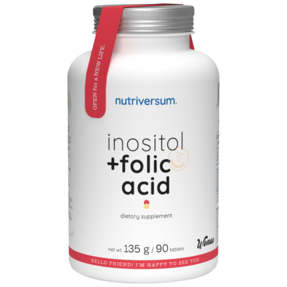 Inositol + folna kislina za ženske - 90 tablet
