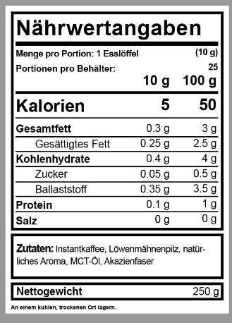 Instant kava - možgansko gorivo - 250 gramov