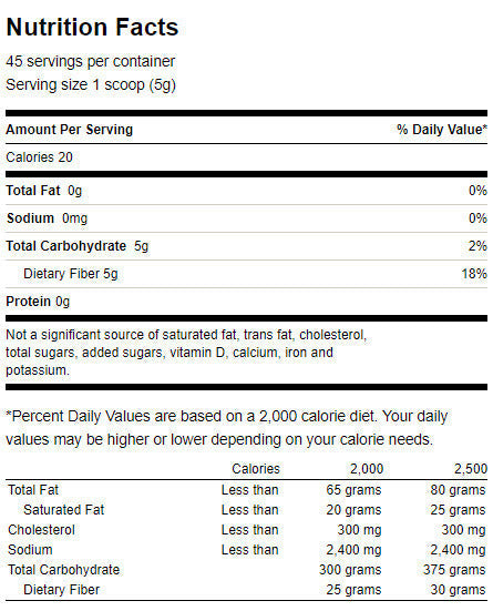 Inulin v prahu - 227 gramov