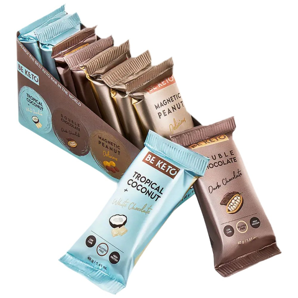 Keto Bar Set | Mešanica 9 barov - 9 x 40 gramov