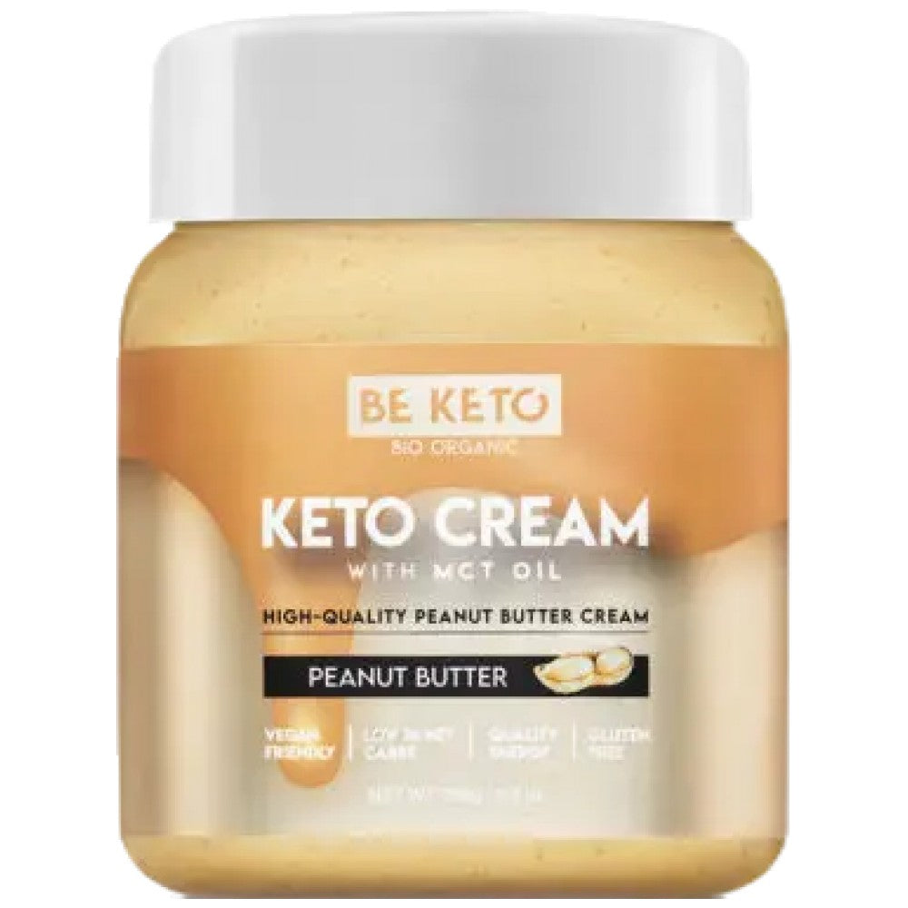 Keto krema | Arašidovo maslo + mct - 250 gramov