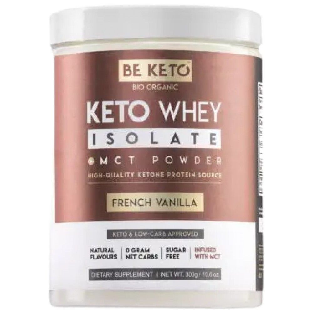 Keto Whey izolat + mct - 300 gramov