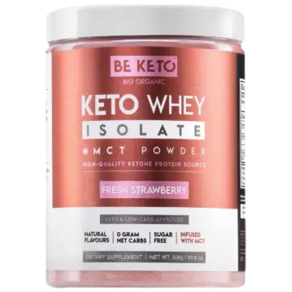 Keto Whey izolat + mct - 300 gramov