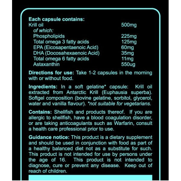 Krill Oil 500 mg - 90 kapsul