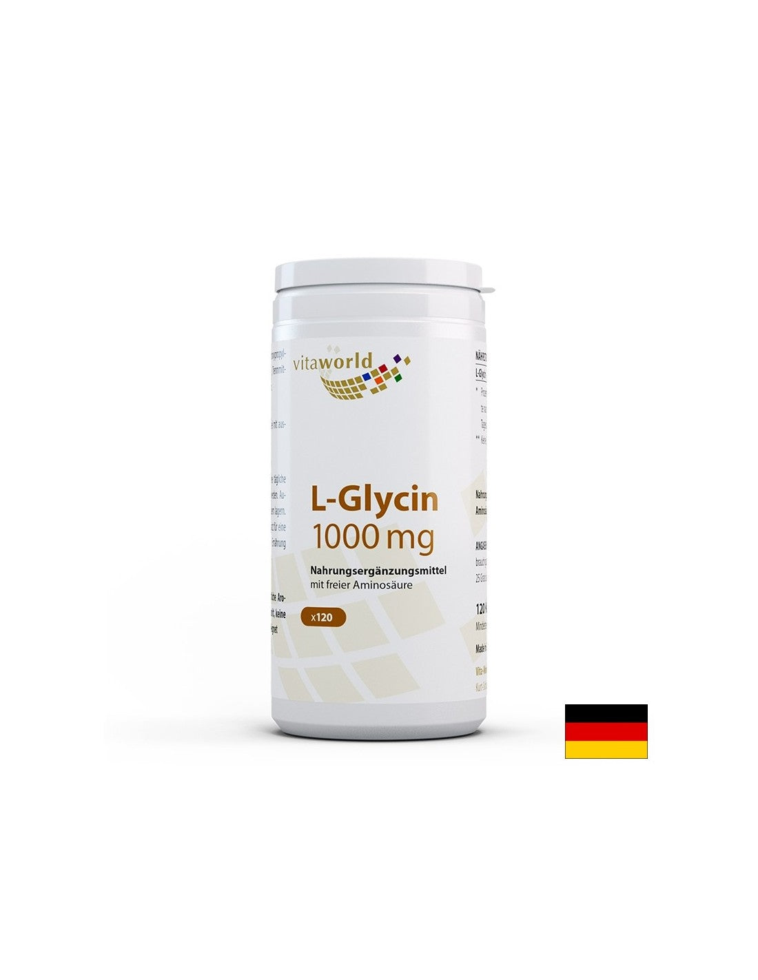 Antioksidant - L -glicin, 1000 mg x 120 kapsul