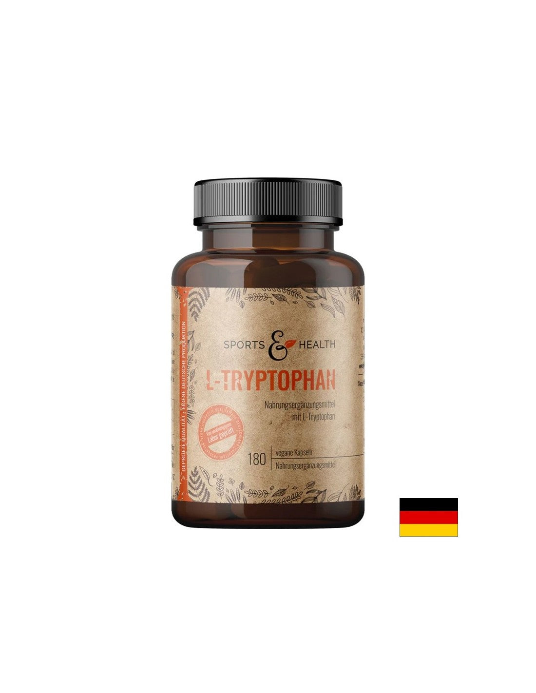 Stres in dobro razpoloženje - l -triptofan, 500 mg x 180 kapsul