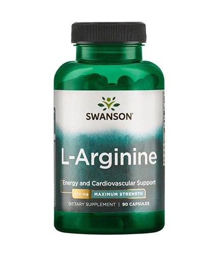 L -arginin 850 mg / največja trdnost - 90 kapsul