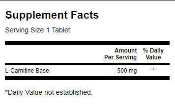 L -karnitin 500 mg - 100 tablet