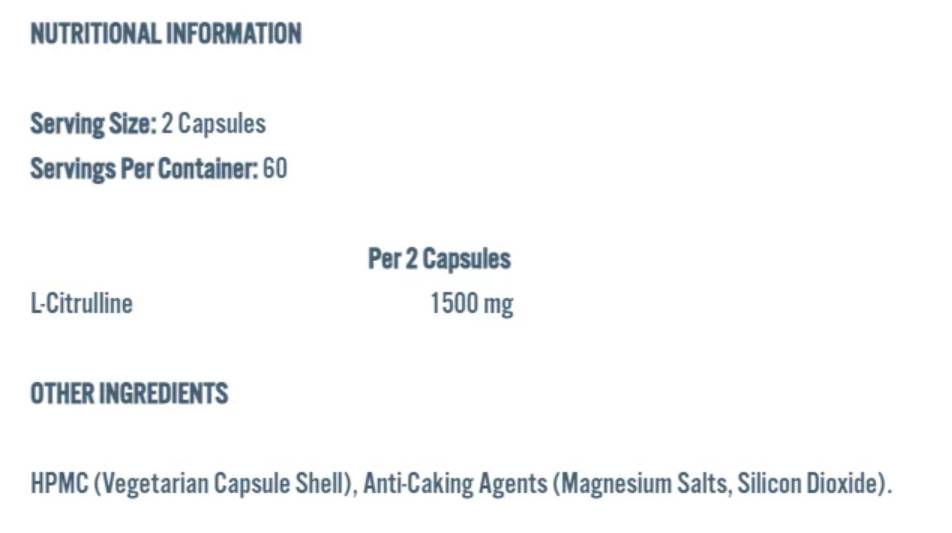 L -citrulin 1500 - 120 kapsul