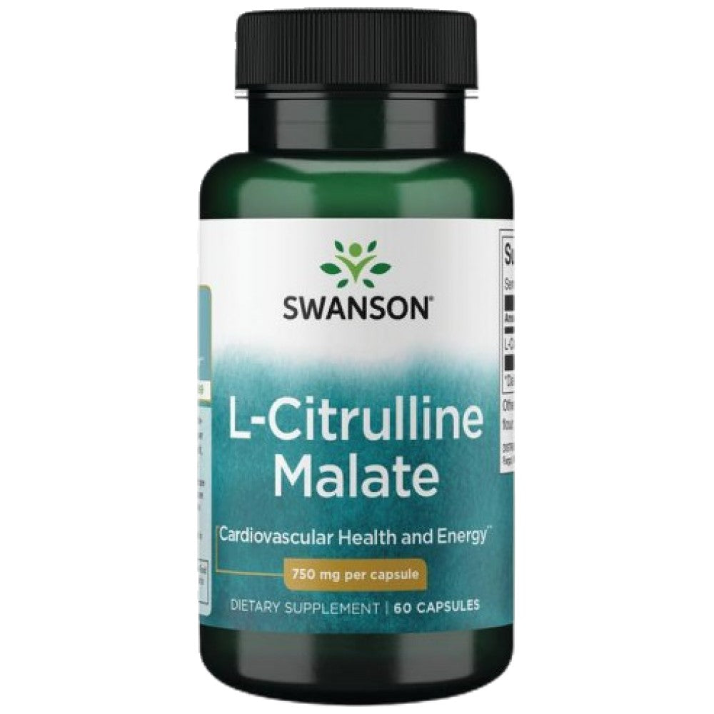 L-citrulinski malat kompleks 750 mg 60 kapsul