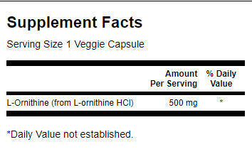 L -Ornitin 500 mg - 60 kapsul