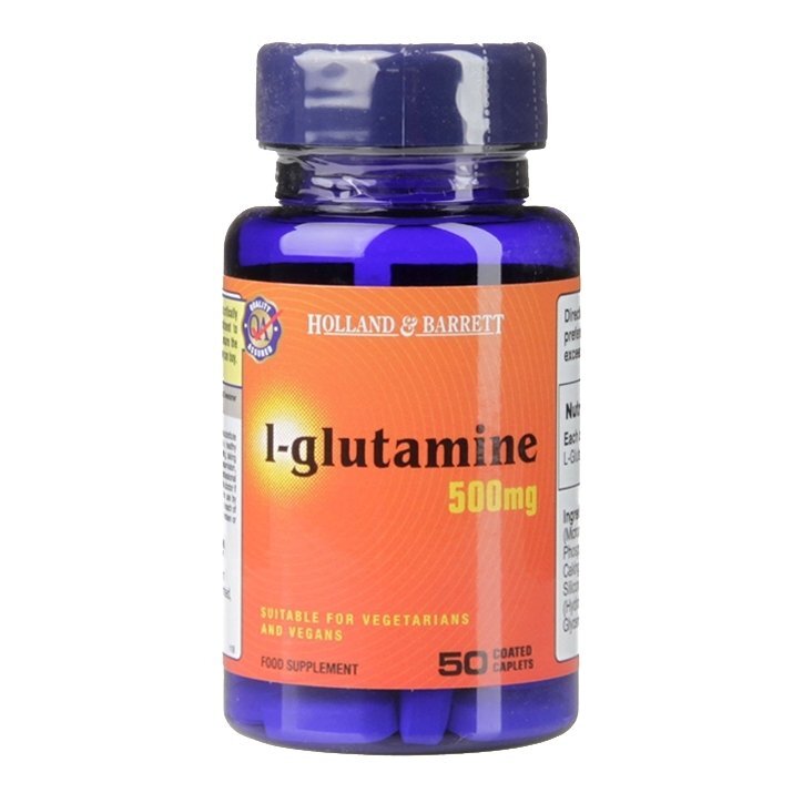 L-glutamin 500mg 50 tablet Holland & Barrett