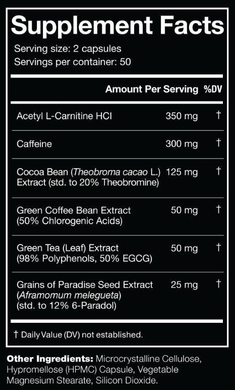Omen! Termogeni gorilnik maščob - 100 kapsul