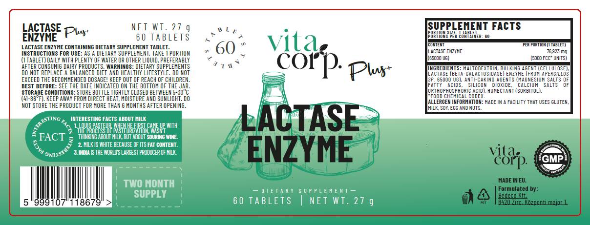 Laktazni encim - 60 tablet