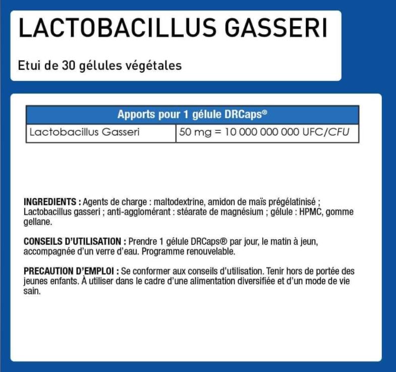 Lactobacillus gasseri - 30 kapsul
