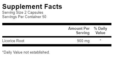 Licorice Root 450 mg - 100 kapsul