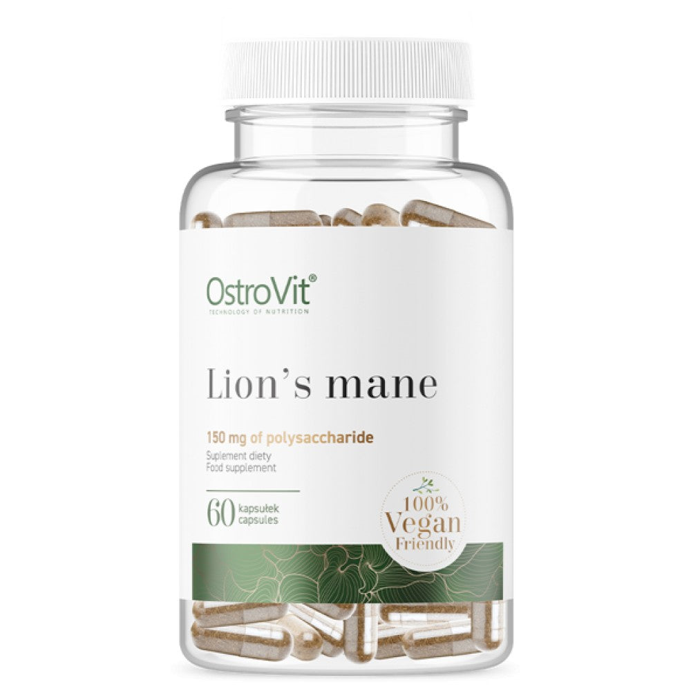 Lion's Mane 500 mg / Vege 60 kapsul